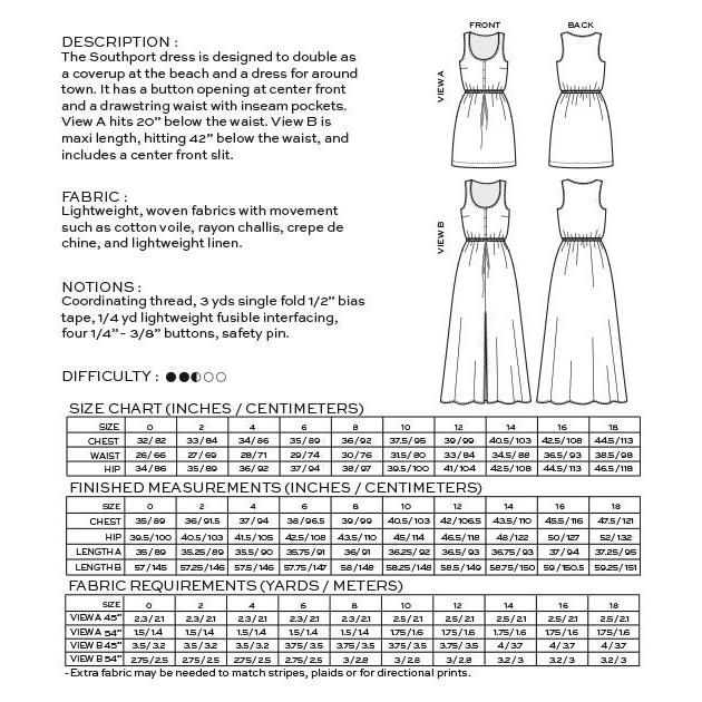 True Bias : Southport Dress Pattern - the workroom