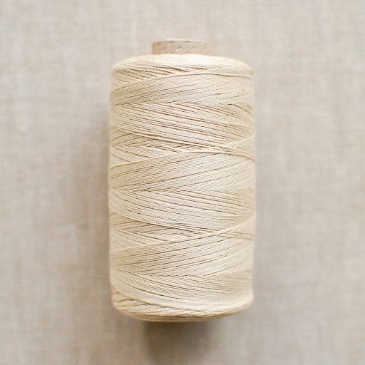 Valdani Spool : 5 - Light Ecru : Solid Cotton Thread : 35wt : 1000m - the workroom
