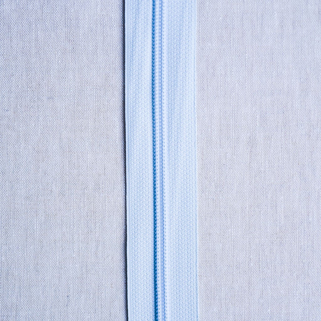 YKK : Zipper Tape : No. 5 Sky Blue : by the metre - the workroom