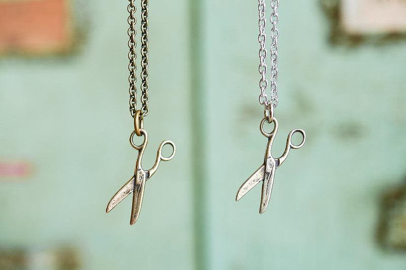 New Scissor Charm Necklaces