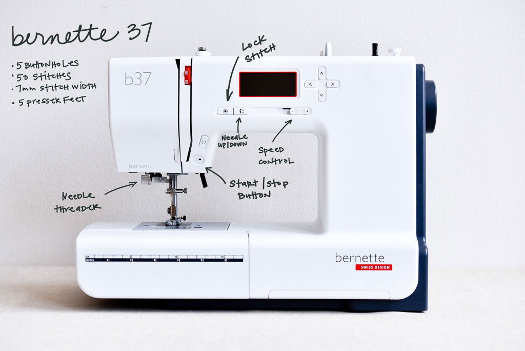 Discover the Bernette b37 Sewing Machine