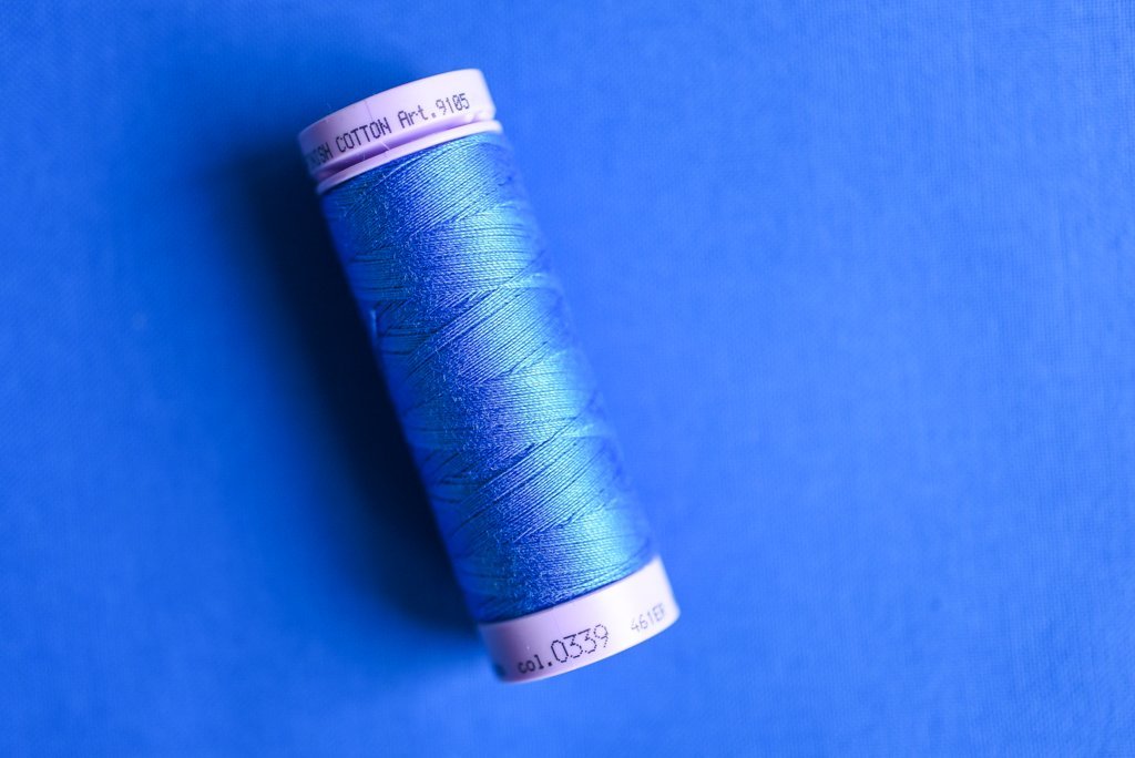 162 Blue Thread New! Colour Matching – the workroom