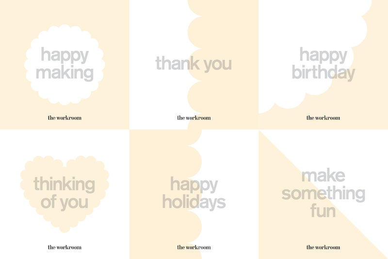 Gift Cards and Gift Certificate Sentiment Options 