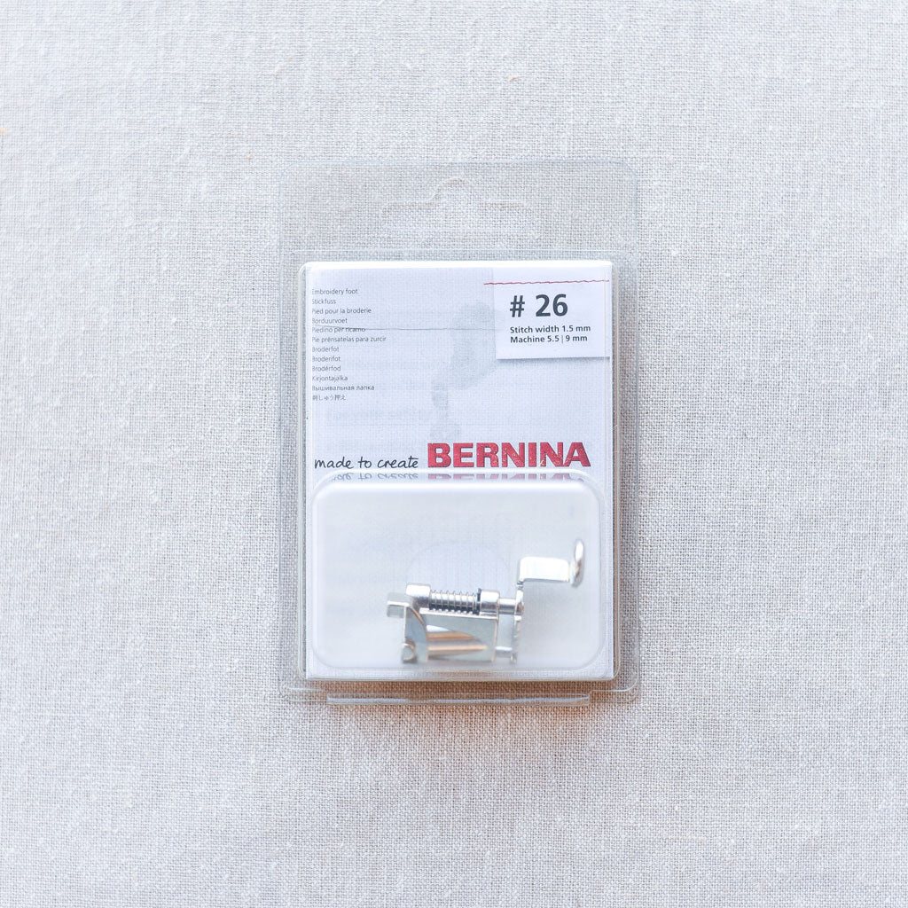 Bernina : New Style : #26 Tear Drop - Shape Embroidery Foot - the workroom