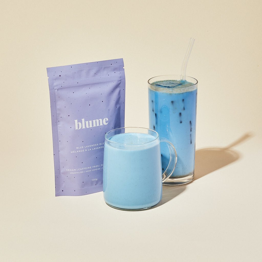 Blume : Latte : Blue Lavender : 100g/30 Servings - the workroom