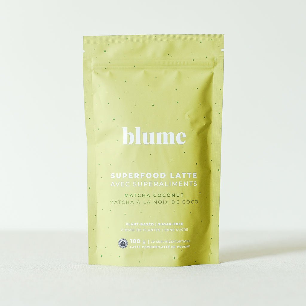 Blume : Latte : Matcha Coconut : 100g/30 Servings - the workroom