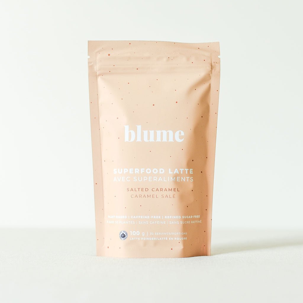 Blume : Latte : Salted Caramel : 100g/30 Servings - the workroom