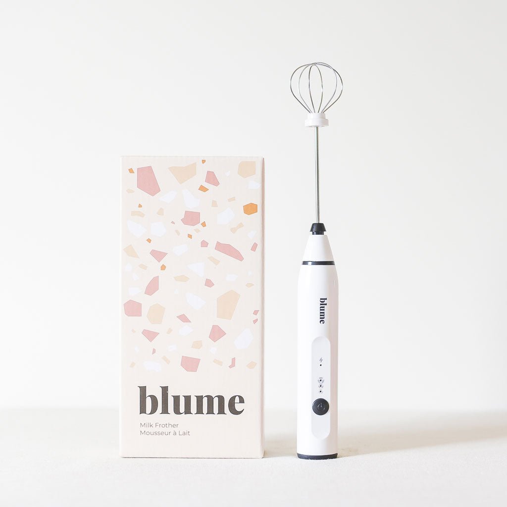 Blume : Milk Frother : White - the workroom