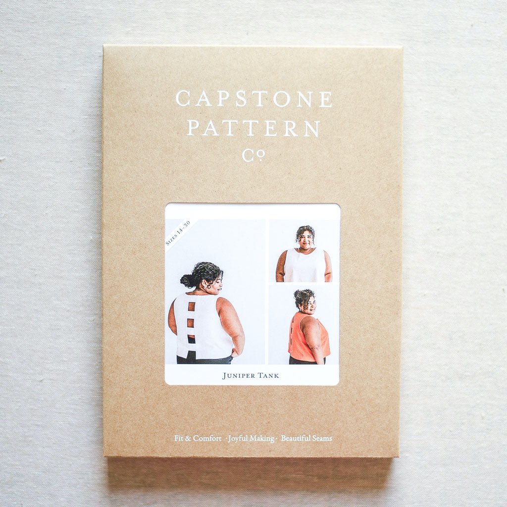 Capstone Pattern Co. : Juniper Tank Top Pattern – the workroom