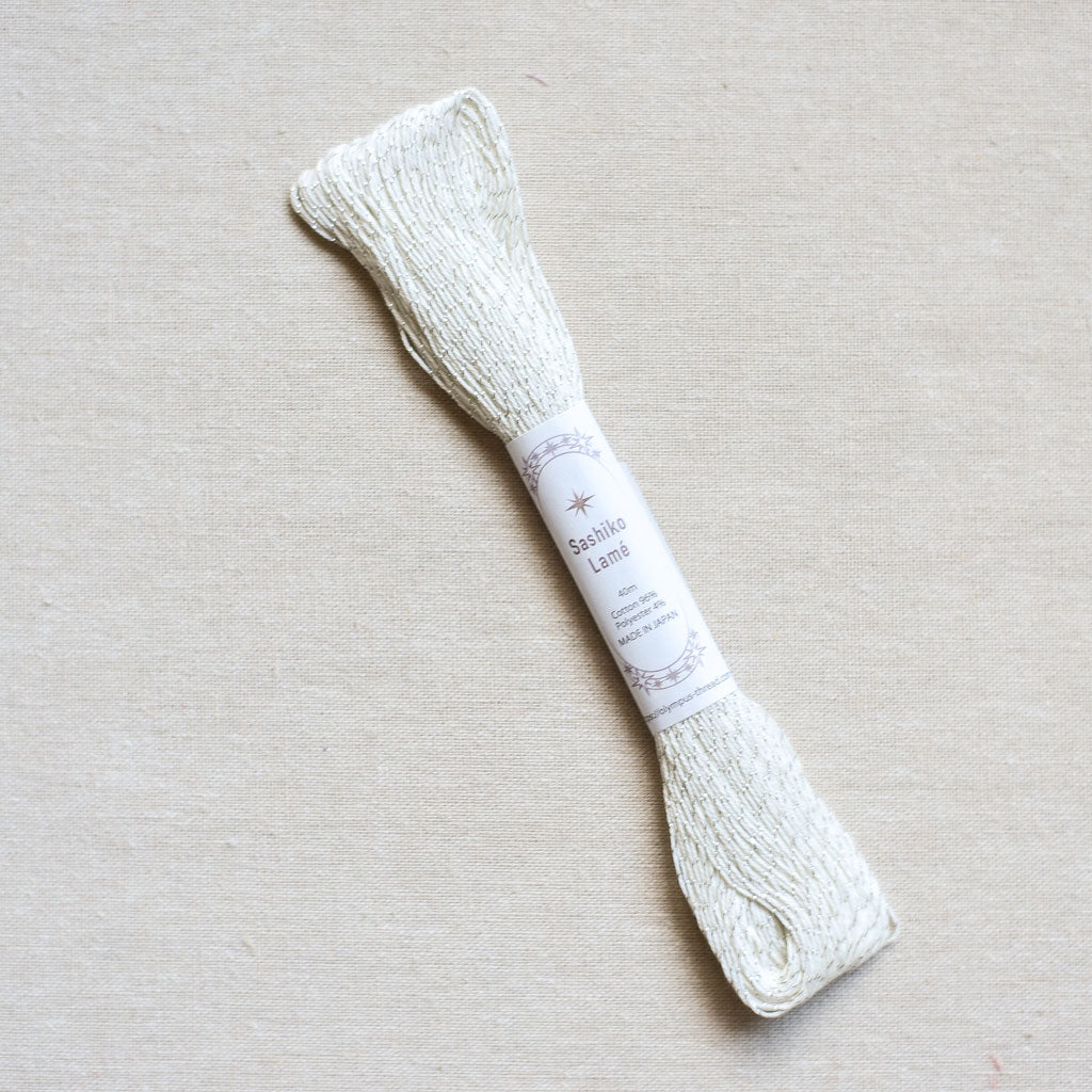 Emma Creations : Sashiko Thread : Lamé Colourways 40m - the workroom