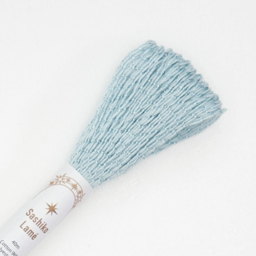 Emma Creations : Sashiko Thread : Lamé Colourways 40m - the workroom