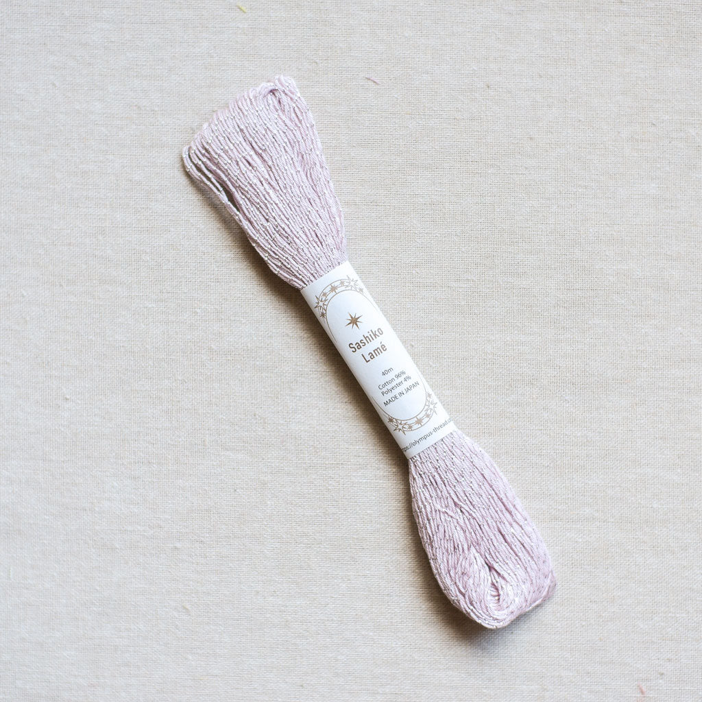 Emma Creations : Sashiko Thread : Lamé Colourways 40m - the workroom