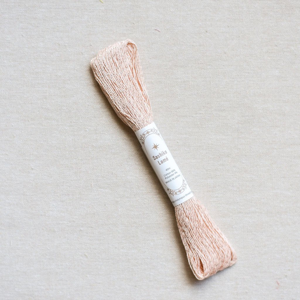 Emma Creations : Sashiko Thread : Lamé Colourways 40m - the workroom