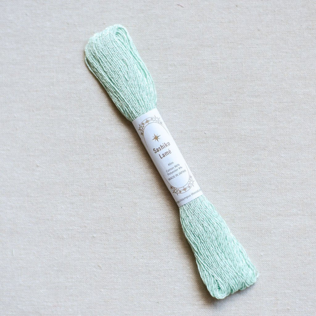 Emma Creations : Sashiko Thread : Lamé Colourways 40m - the workroom