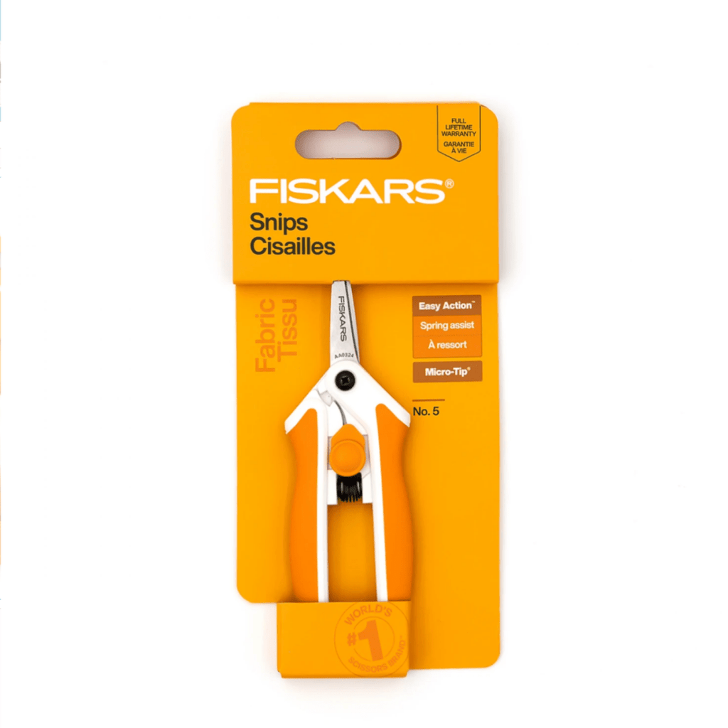 Fiskars : Micro - Tip Easy Action Scissors No 5 - the workroom
