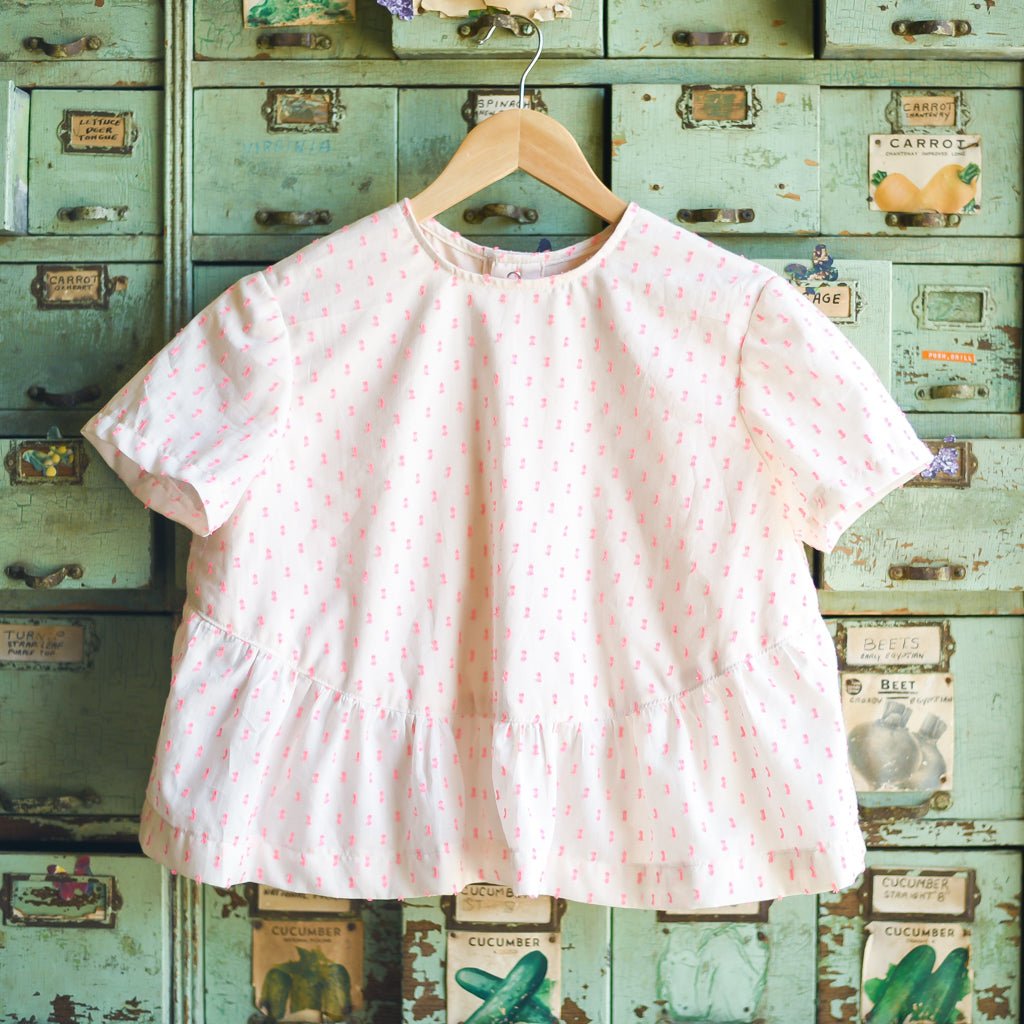 Florence Top : Virtual Workshop : Starts Saturday February 7, 11am - 2pm for 3 weeks - the workroom