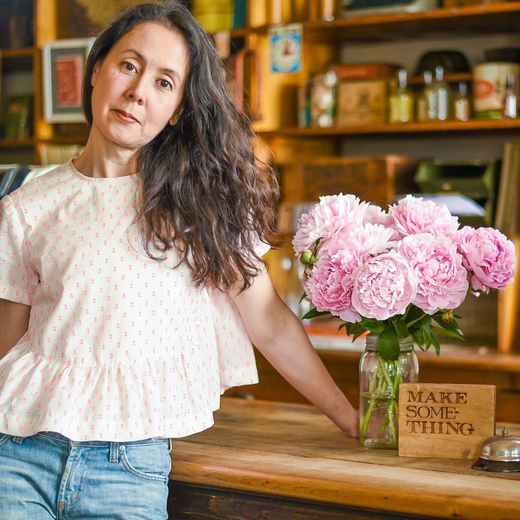 Florence Top : Virtual Workshop : Starts Saturday February 7, 11am - 2pm for 3 weeks - the workroom