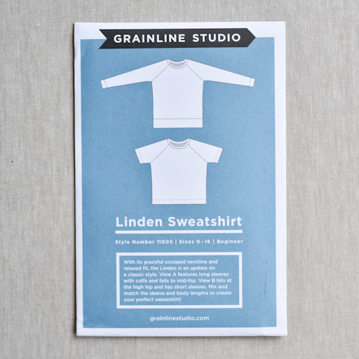 Grainline Studio : Linden Sweatshirt Pattern - the workroom