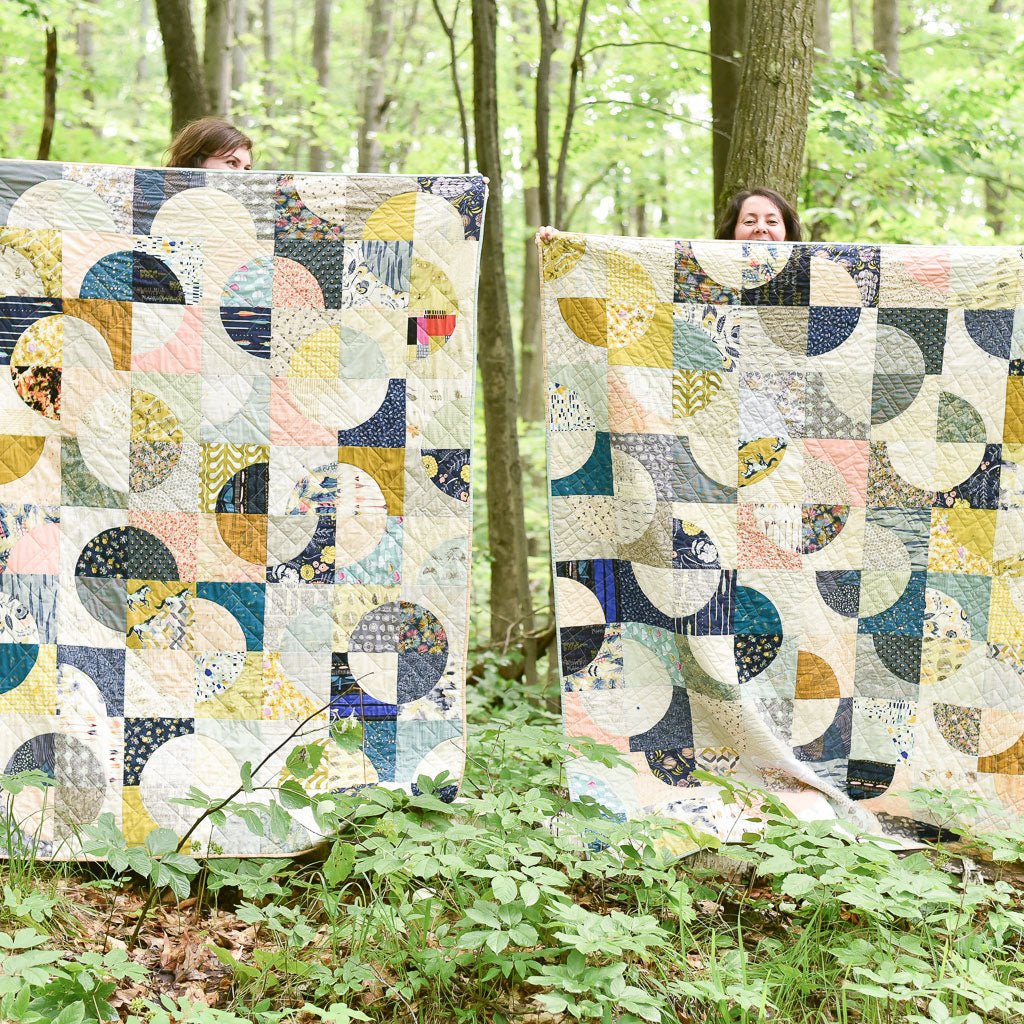 Handmade Getaway : Double Time Quilt Pattern : PDF - the workroom