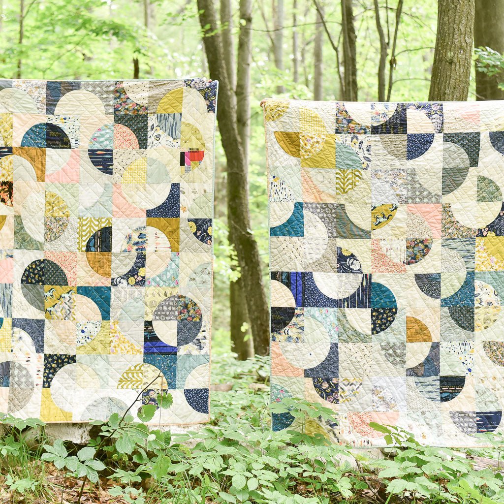 Handmade Getaway : Double Time Quilt Pattern : PDF - the workroom