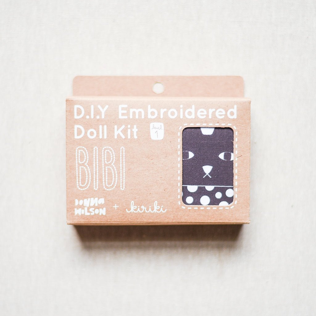 Kiriki Press & Donna Wilson : DIY Embroidered Doll Kit : Bibi : Limited Edition - the workroom