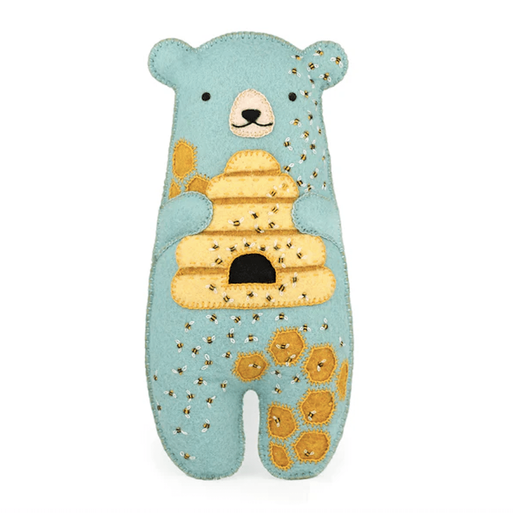 Kiriki Press : Felt Doll Kit : Honeybear - the workroom