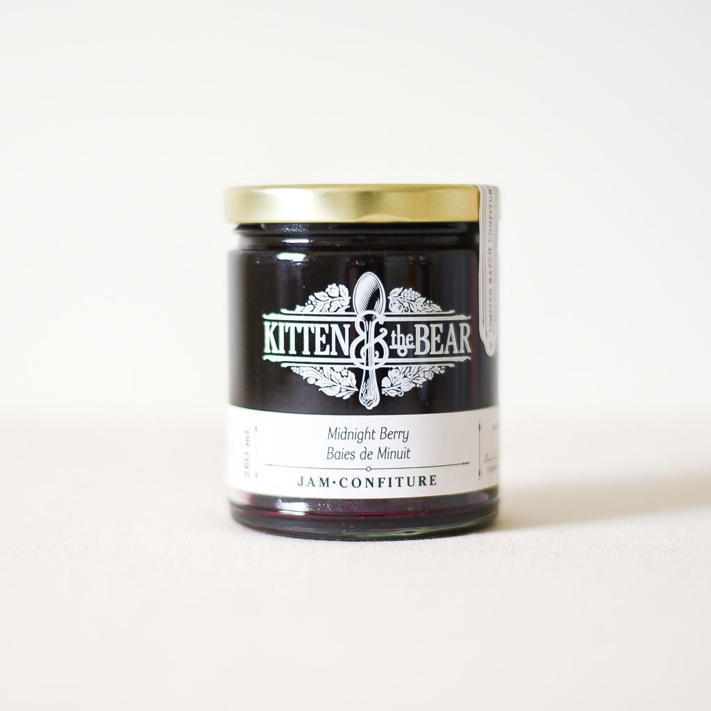 Kitten & the Bear : Midnight Berry Jam : 260ml - the workroom