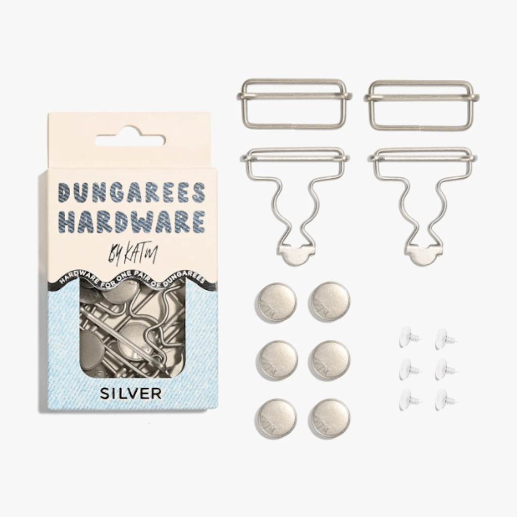 Kylie and the Machine : Dungarees Hardware Kit : Various Colours - the workroom