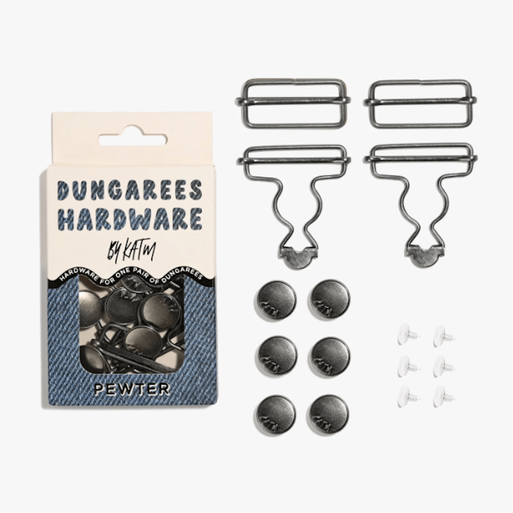 Kylie and the Machine : Dungarees Hardware Kit : Various Colours - the workroom
