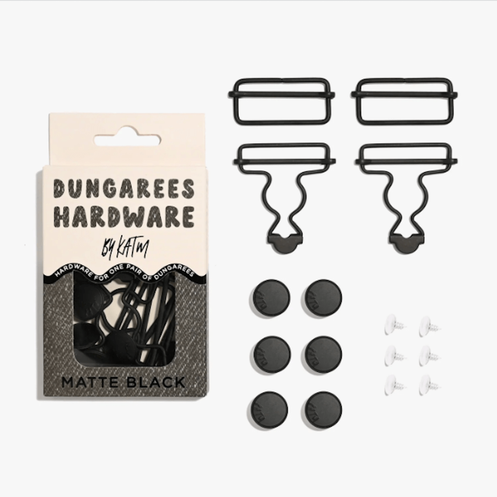 Kylie and the Machine : Dungarees Hardware Kit : Various Colours - the workroom
