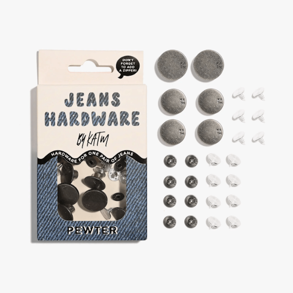 Kylie and the Machine : Jeans Hardware Kit : Various Colours - the workroom