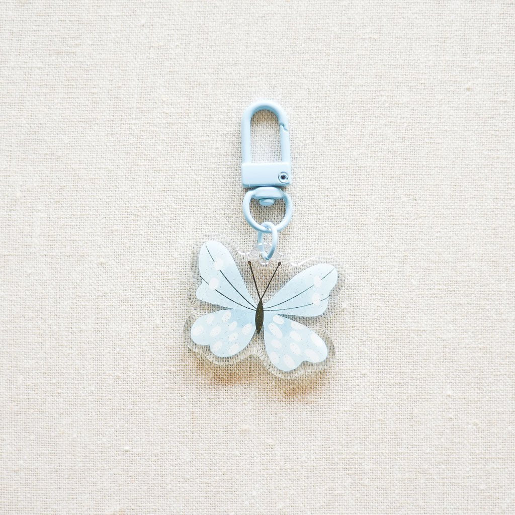 Lizzy House : Limited Edition Zipper Charm : Butterfly - the workroom