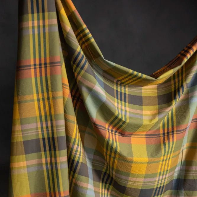 Merchant & Mills : Beanstalk Watercolour Cotton Check - the workroom