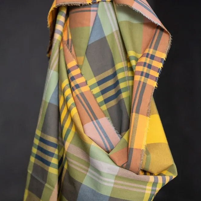 Merchant & Mills : Beanstalk Watercolour Cotton Check - the workroom