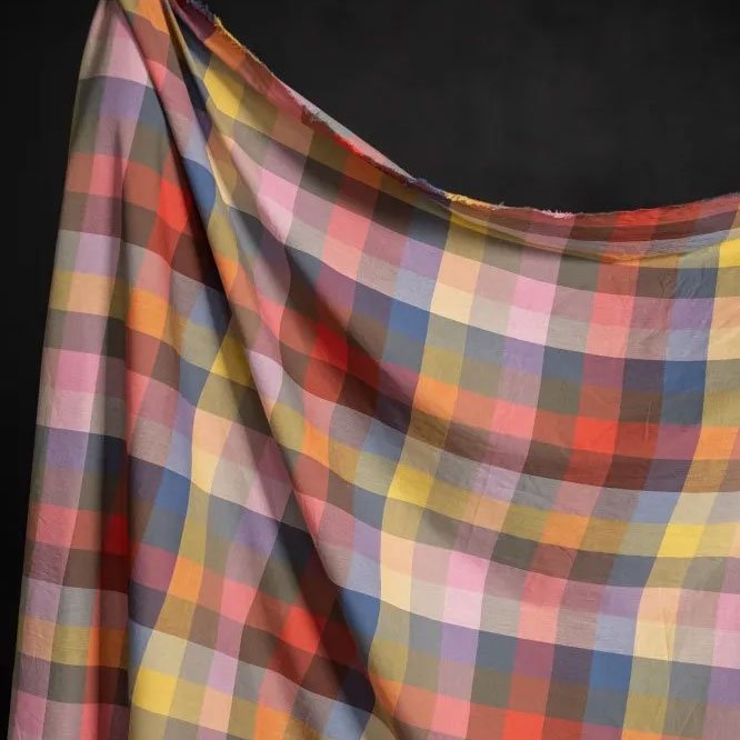 Merchant & Mills : Bilberry Watercolour Cotton Check - the workroom