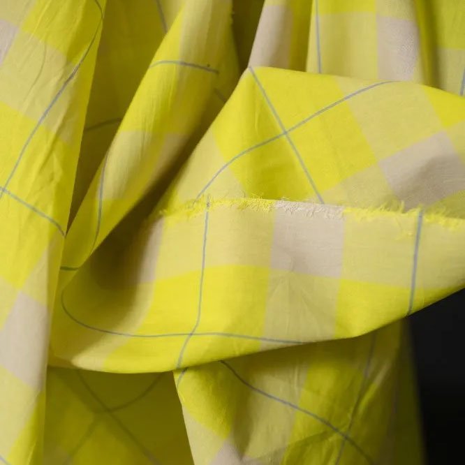 Merchant & Mills : Meringue Watercolour Cotton Check - the workroom