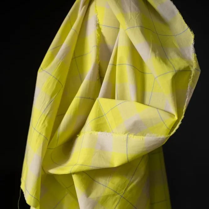 Merchant & Mills : Meringue Watercolour Cotton Check - the workroom