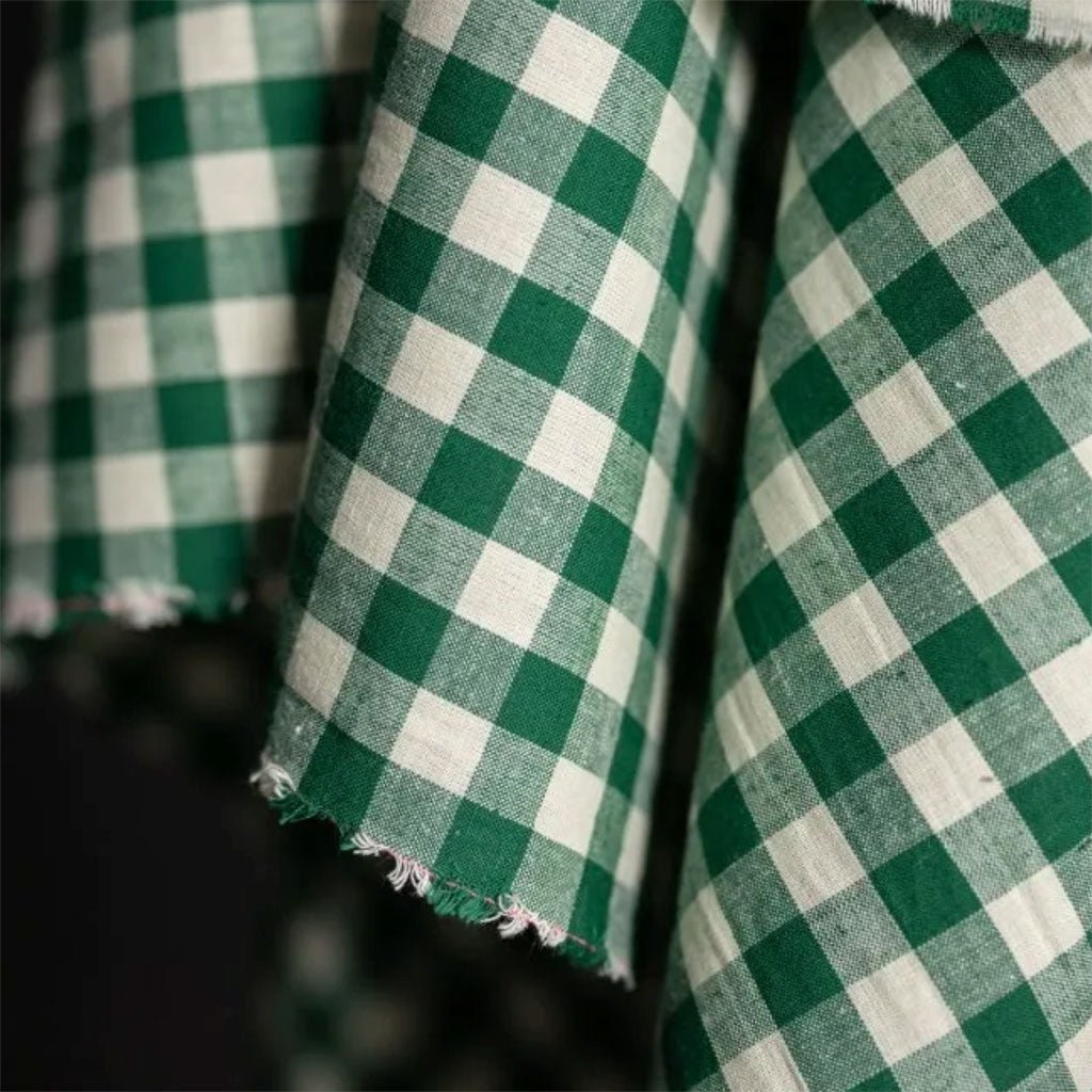 Merchant & Mills : Mini Toto Organic Cotton/Linen Gingham - the workroom