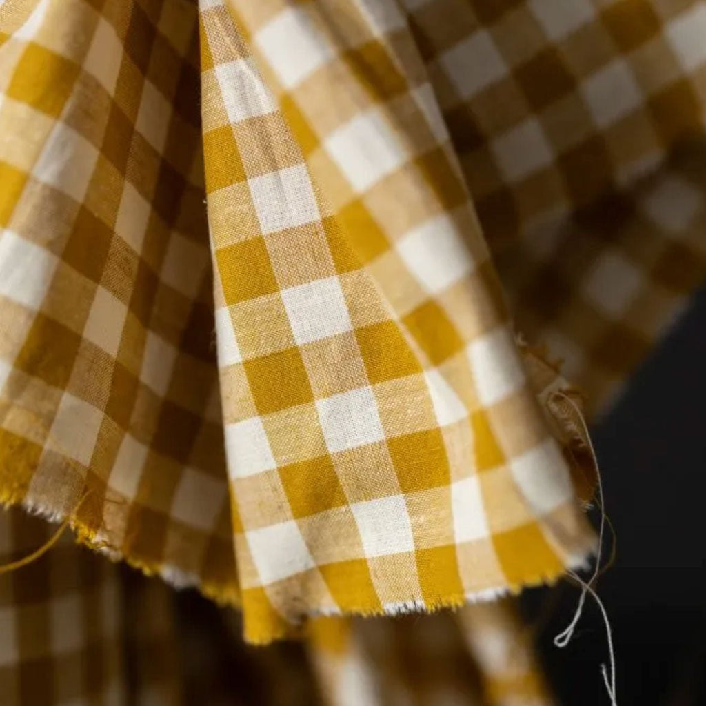 Merchant & Mills : Pippa Organic Cotton/Linen Gingham - the workroom