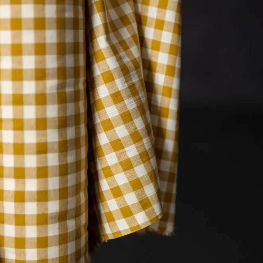 Merchant & Mills : Pippa Organic Cotton/Linen Gingham - the workroom