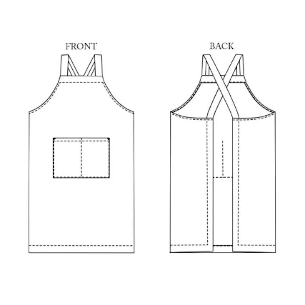 Merchant & Mills : The Betty Apron Pattern PDF - the workroom