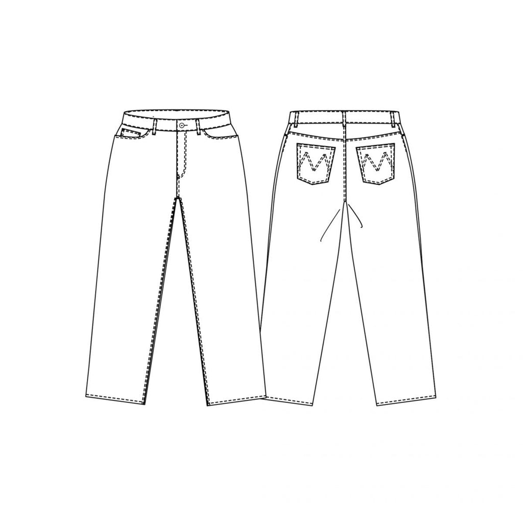 Merchant & Mills : The Heroine Jeans Pattern PDF - the workroom