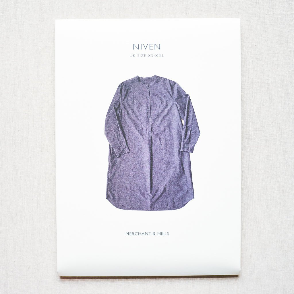 Merchant & Mills : The Niven Shirt - Dress Pattern - the workroom