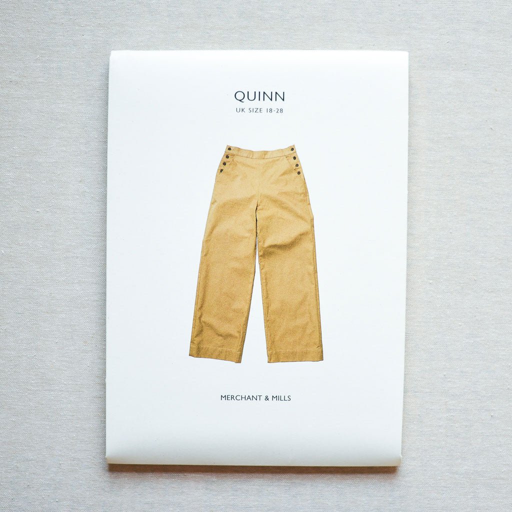 Merchant & Mills : The Quinn Trouser Pattern - the workroom