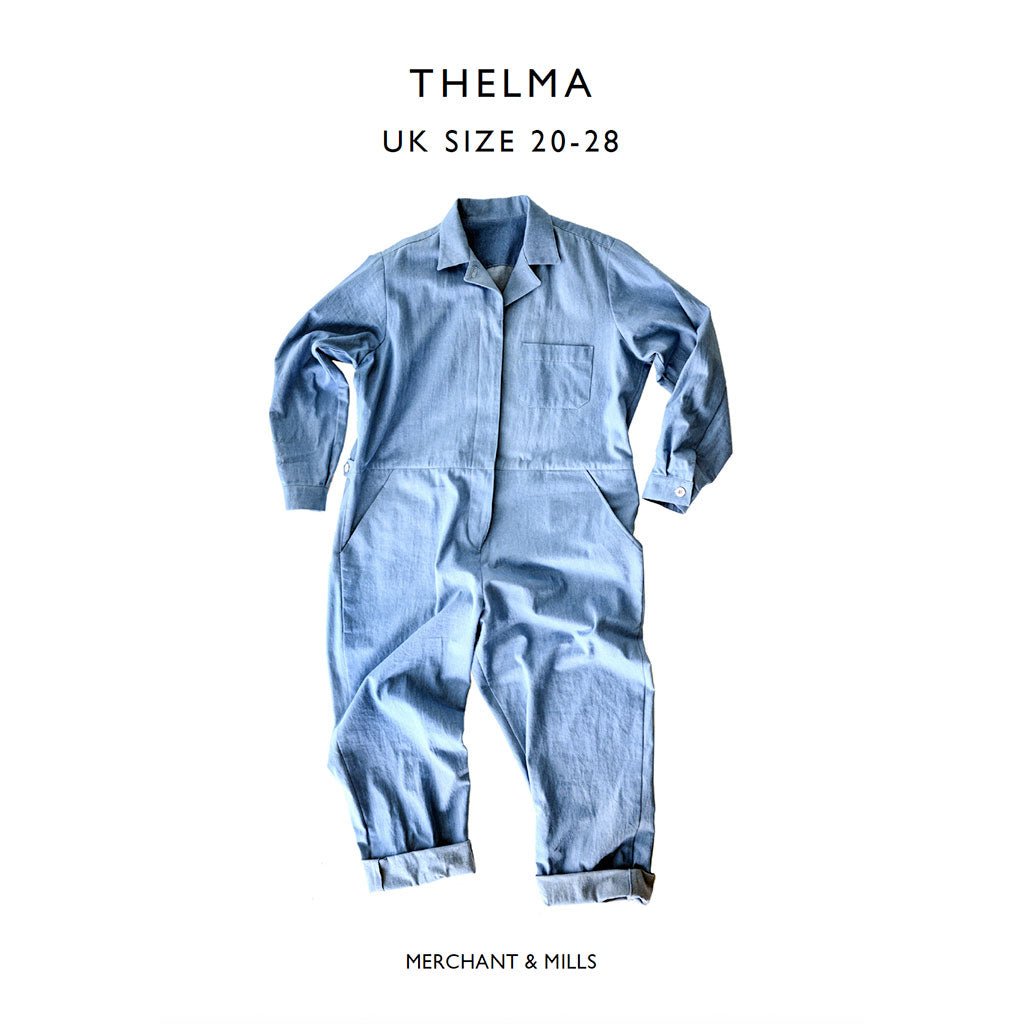 Merchant & Mills : The Thelma Coverall Boilersuit Pattern PDF - the workroom