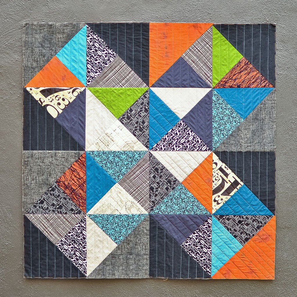Mod Blocks Quilt : starts Saturday June 1, 11am-2pm for 4 sessions - the workroom