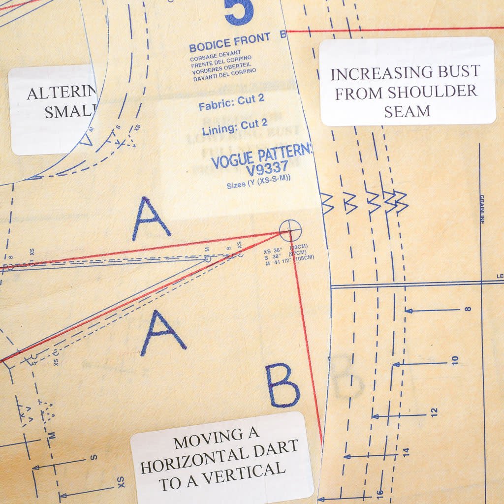 Pattern Alterations & Body Measurements for the Right Fit : with Ron Collins : Saturday May 3, 10am - 5pm - the workroom