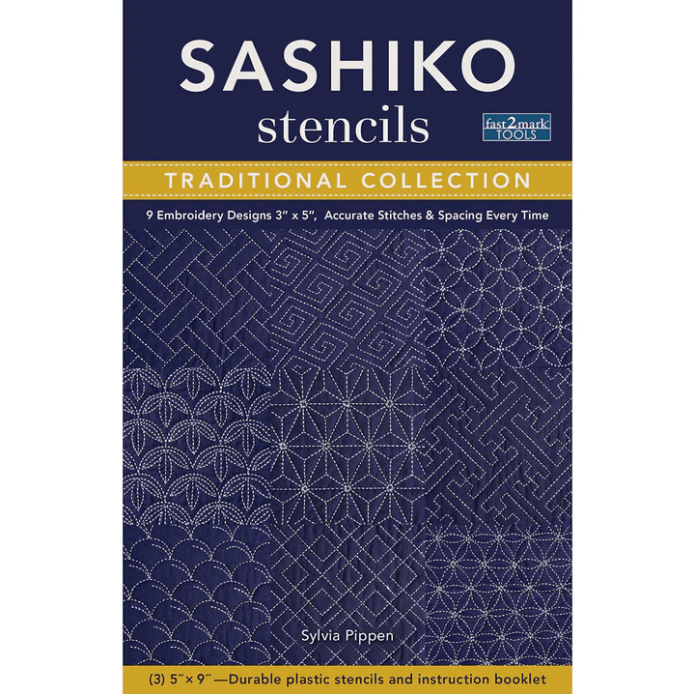 Sashiko Stencils : A Traditional Collection by Sylvia Pippen - the workroom