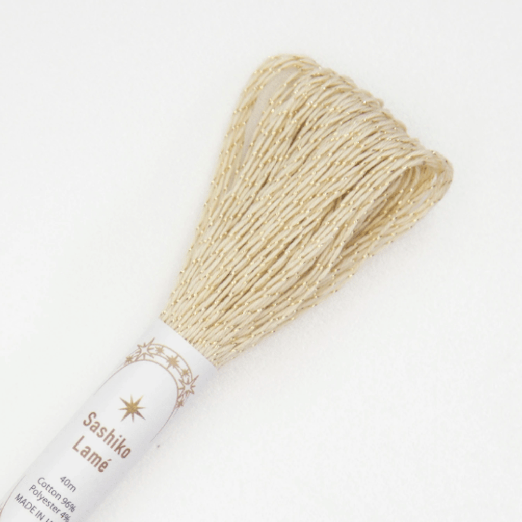 Sashiko Thread Set : Lamé : 8 pcs - the workroom