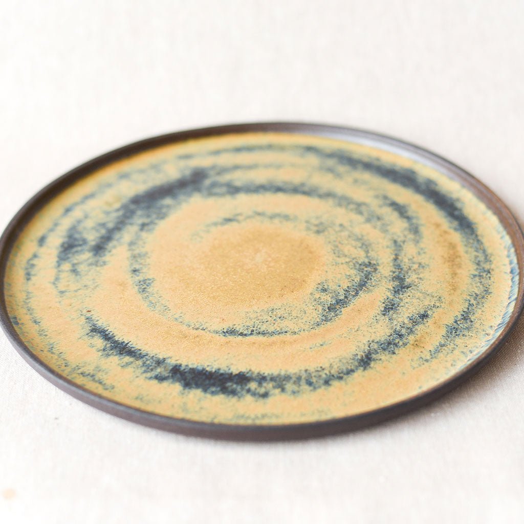 Steingut Pottery : Sandy Sea Plate #2 - the workroom